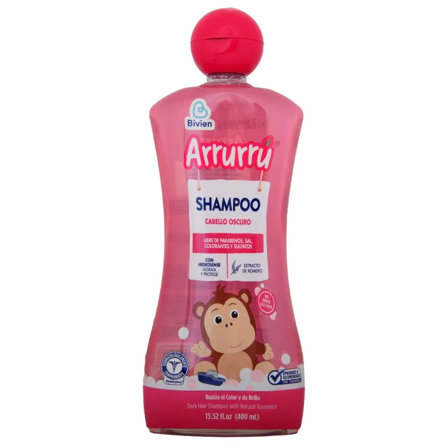 Arrurru Shampoo Cabello Oscuro 400ml